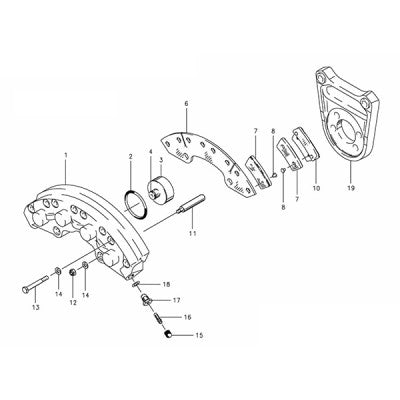 CLEVELAND 30-84 BRAKE ASSEMBLY