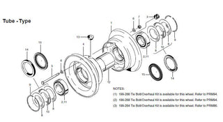 40-77B WHEEL ASSEMBLY