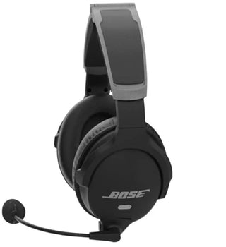 857641-3120 BOSE A30 HEADSET DUAL GA PLUGS W/ BLUETOOTH ELECTRET MIC