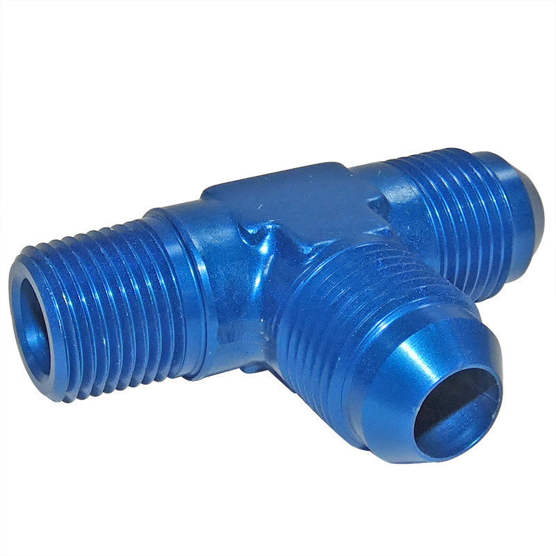 AN826-3D TEE, TUBE WITH PIPE THREAD ON RUN