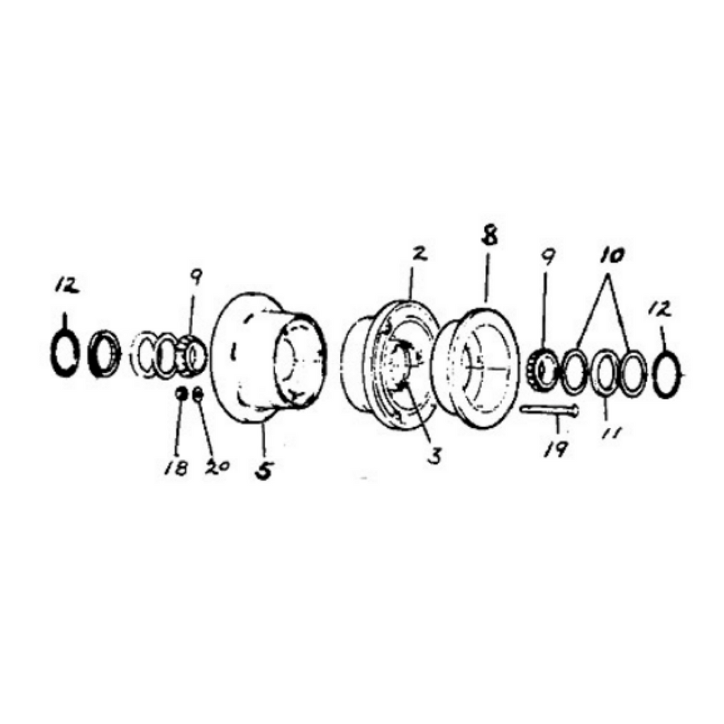 CLEVELAND MOLDED GREASE SEAL 154-03000