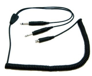 COIL CORD (5 FOOT) WITH PJ-068 & PJ-055 PLUGS